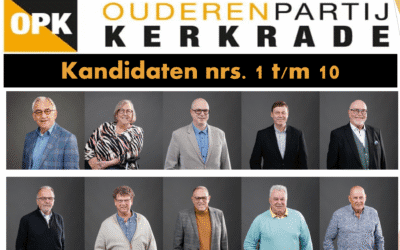 Presentatie kandidatenlijst gemeenteraadsverkiezingen.